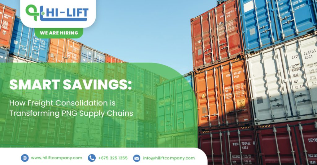 Smart Savings: How Freight Consolidation is Transforming PNG Supply Chains