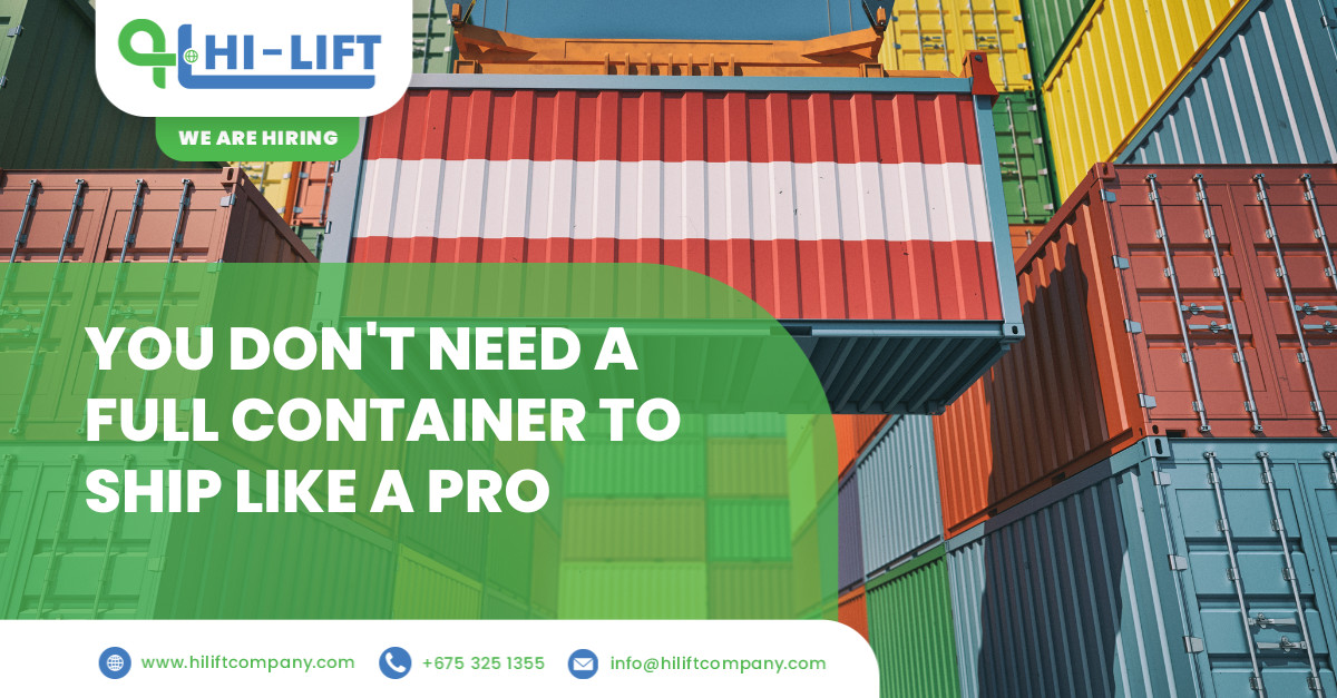 You Don't Need a Full Container to Ship Like a Pro There is a common myth in logistics: "If you want a good price, you have to book a full container."